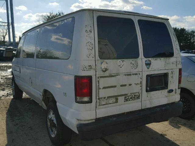 1FBNE31L4XHC09033 - 1999 FORD ECONOLINE WHITE photo 3