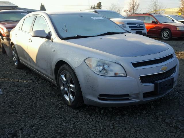 1G1ZH57B58F166018 - 2008 CHEVROLET MALIBU 1LT 银色 照片 1