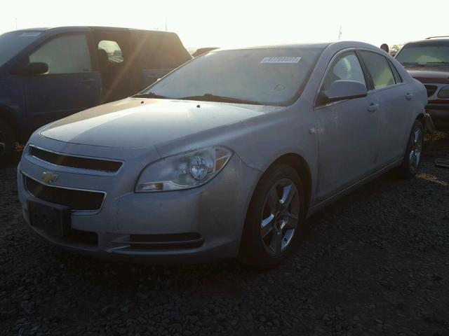 1G1ZH57B58F166018 - 2008 CHEVROLET MALIBU 1LT 银色 照片 2