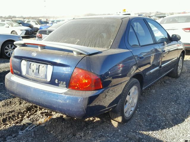 3N1CB51D95L472331 - 2005 NISSAN SENTRA 1.8 BLUE photo 4