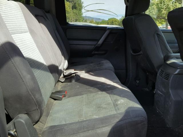 1N6AA07A56N523703 - 2006 NISSAN TITAN XE SILVER photo 6