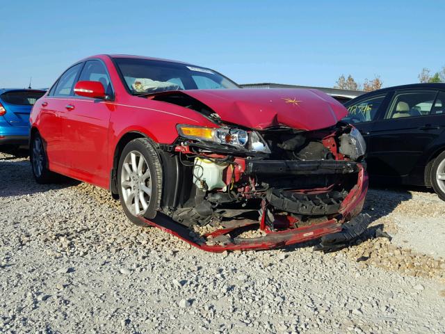 JH4CL96878C002844 - 2008 ACURA TSX RED photo 1
