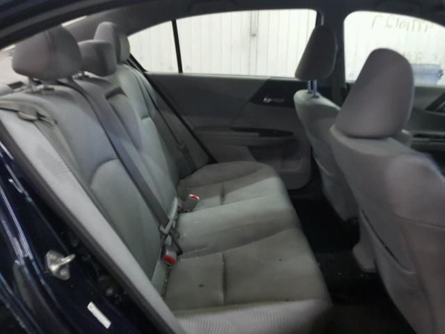 1HGCR2F32EA097219 - 2014 HONDA ACCORD LX BLUE photo 6