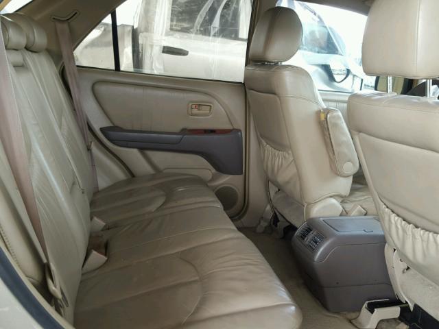 JT6GF10U1X0010673 - 1999 LEXUS RX 300 TWO TONE photo 6