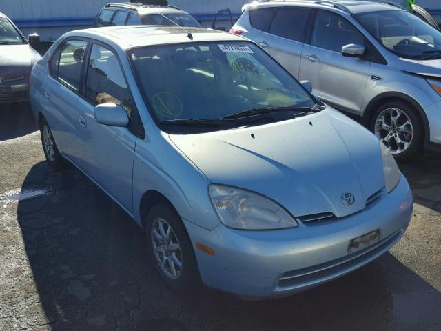 JT2BK12UX10003684 - 2001 TOYOTA PRIUS BLUE photo 1