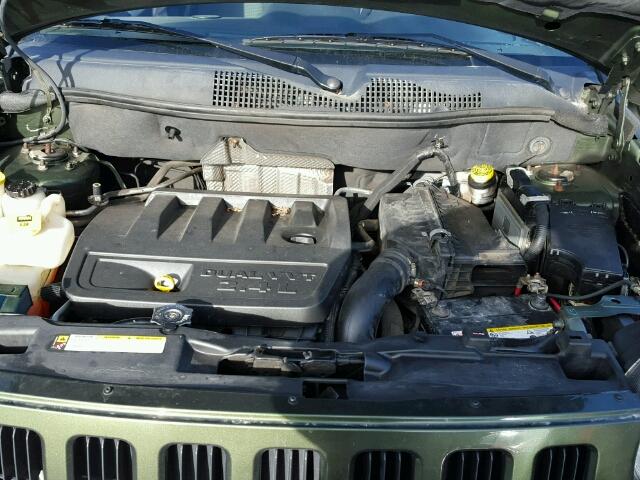 1J8FF47B79D215591 - 2009 JEEP COMPASS SP GREEN photo 7