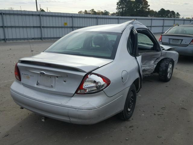 1FAFP55U53A268528 - 2003 FORD TAURUS SES SILVER photo 4