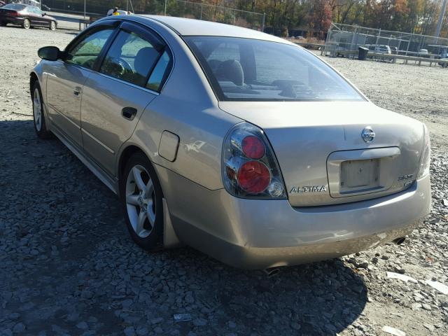 1N4BL11D66C113357 - 2006 NISSAN ALTIMA SE BEIGE photo 3