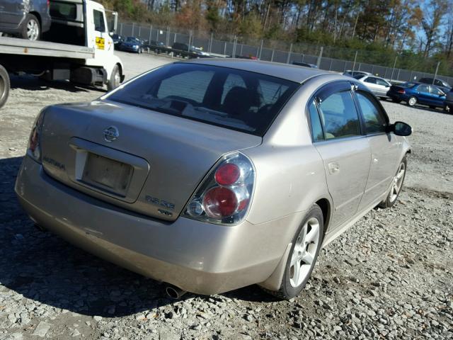 1N4BL11D66C113357 - 2006 NISSAN ALTIMA SE BEIGE photo 4