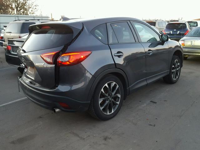 JM3KE4DY7G0714422 - 2016 MAZDA CX-5 GT GRAY photo 4