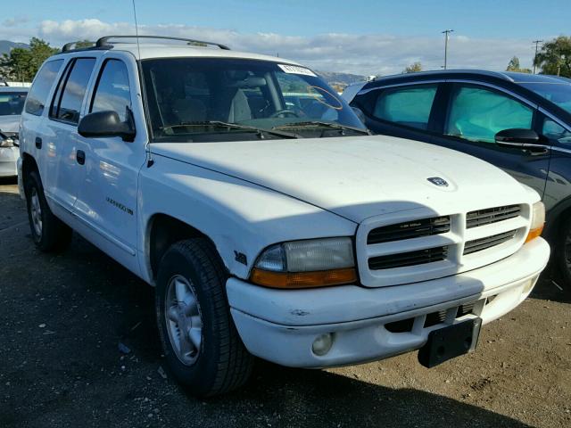 1B4HR28Y8YF232303 - 2000 DODGE DURANGO WHITE photo 1