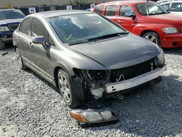 1HGFA15577L132541 - 2007 HONDA CIVIC LX GRAY photo 1