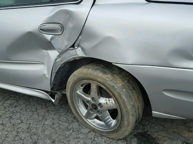 1G2NF52E83M565060 - 2003 PONTIAC GRAND AM S ვერცხლისფერი ფოტო 9