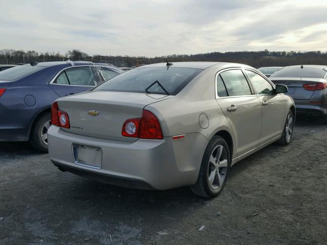 1G1ZC5E16BF394707 - 2011 CHEVROLET MALIBU 1LT GOLD photo 4