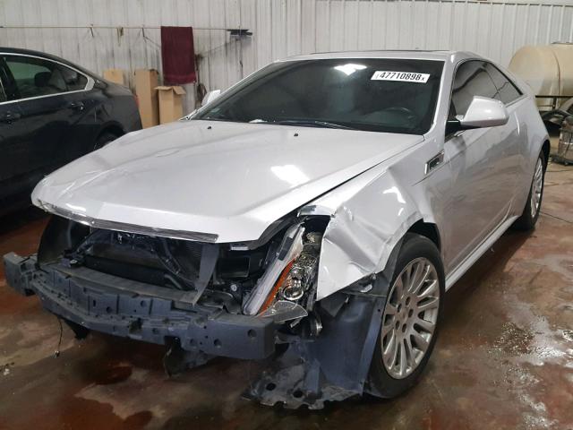 1G6DJ1E3XD0106259 - 2013 CADILLAC CTS PERFOR SILVER photo 2