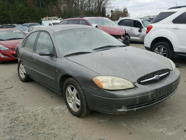 1FAHP56S52A145378 - 2002 FORD TAURUS SEL GRAY photo 1