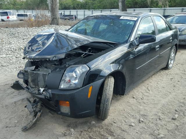 1G6DM57N830103792 - 2003 CADILLAC CTS BLACK photo 2