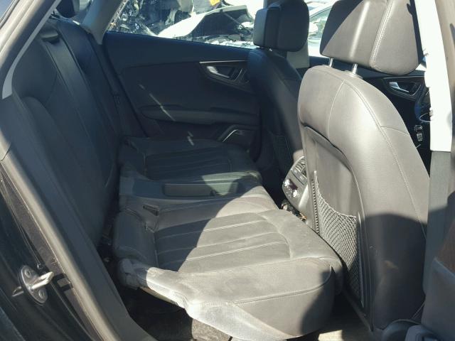 WAU3GAFC6DN052481 - 2013 AUDI A7 PRESTIG BLACK photo 6