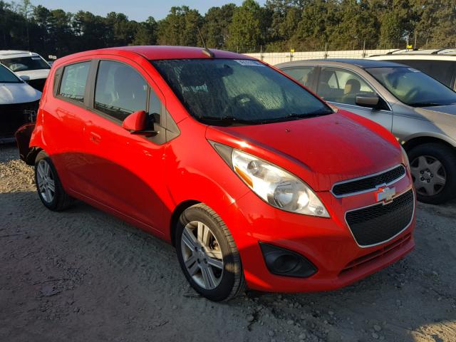 KL8CB6S9XDC502579 - 2013 CHEVROLET SPARK LS RED photo 1