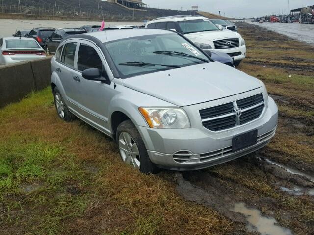 1B3HB48B97D287837 - 2007 DODGE CALIBER SX SILVER photo 1