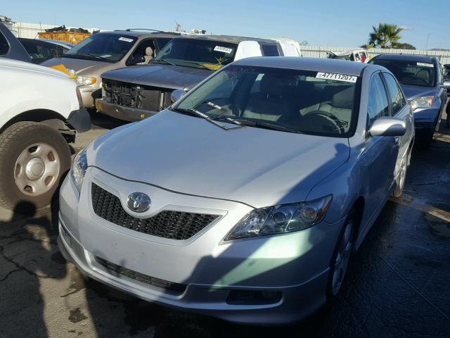 4T1BE46K47U713122 - 2007 TOYOTA CAMRY NEW SILVER photo 2