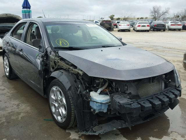 3FAHP0HA7BR309503 - 2011 FORD FUSION SE CHARCOAL photo 1