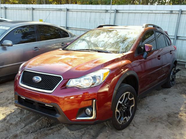 JF2GPANC6G8257504 - 2016 SUBARU CROSSTREK MAROON photo 2