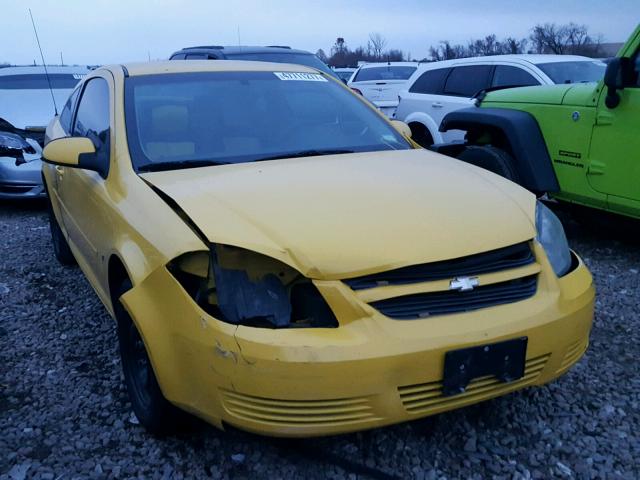 1G1AT18H397108282 - 2009 CHEVROLET COBALT LT YELLOW photo 1