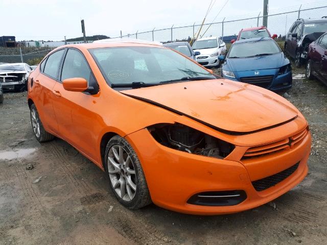 1C3CDFBA6DD271092 - 2013 DODGE DART SXT ORANGE photo 1