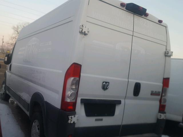 3C6TRVDD5EE129922 - 2014 RAM PROMASTER WHITE photo 3