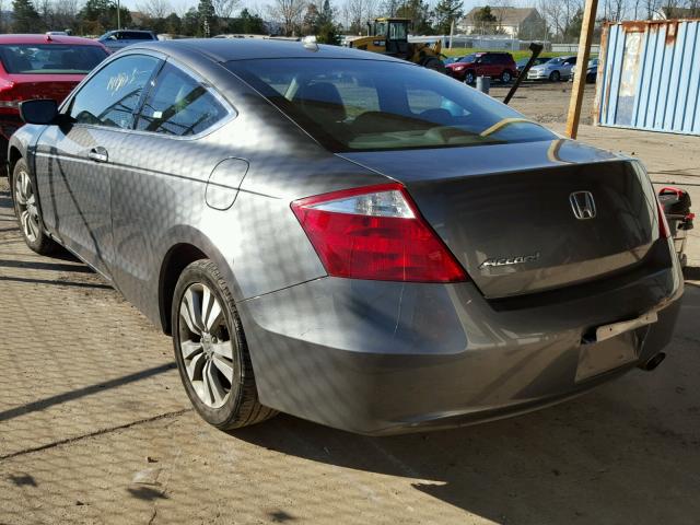 1HGCS11809A015933 - 2009 HONDA ACCORD EXL SILVER photo 3