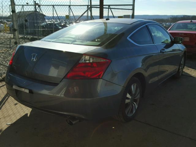 1HGCS11809A015933 - 2009 HONDA ACCORD EXL SILVER photo 4