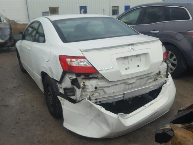 2HGFG12988H005365 - 2008 HONDA CIVIC EXL Ağ foto 3