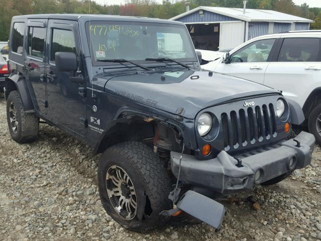 1J4GA39137L156111 - 2007 JEEP WRANGLER X BLUE photo 9