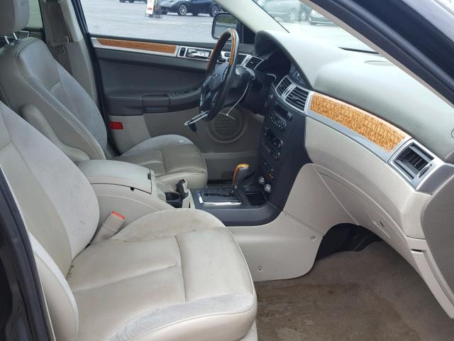 2A8GM78X87R365905 - 2007 CHRYSLER PACIFICA L შავი ფოტო 5