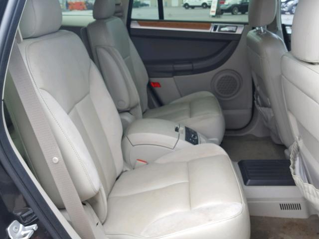 2A8GM78X87R365905 - 2007 CHRYSLER PACIFICA L შავი ფოტო 6