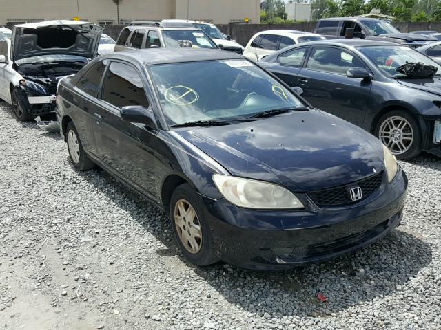 1HGEM22194L023164 - 2004 HONDA CIVIC DX V أسود صورة 1