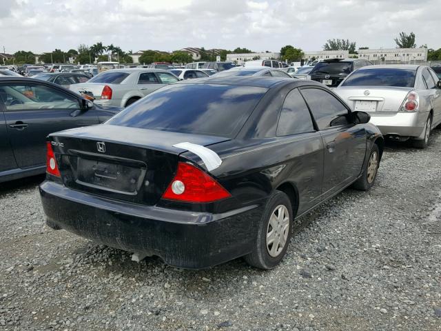 1HGEM22194L023164 - 2004 HONDA CIVIC DX V أسود صورة 4