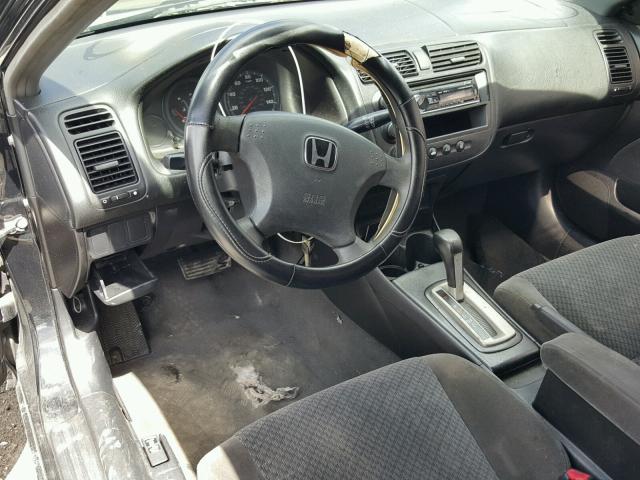 1HGEM22194L023164 - 2004 HONDA CIVIC DX V أسود صورة 9