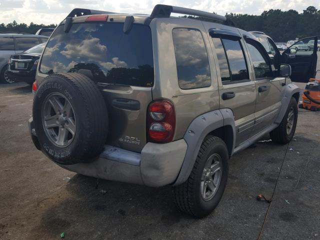 1J4GL38K26W182720 - 2006 JEEP LIBERTY RE TAN photo 4