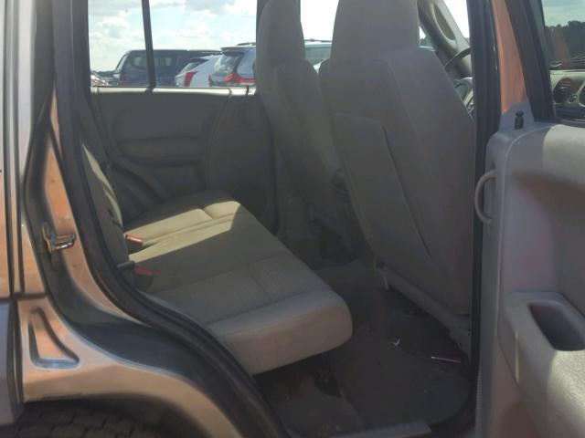 1J4GL38K26W182720 - 2006 JEEP LIBERTY RE TAN photo 6