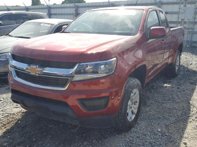 1GCHSCE33G1281426 - 2016 CHEVROLET COLORADO L RED photo 2