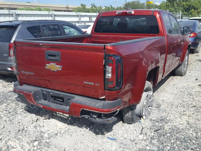 1GCHSCE33G1281426 - 2016 CHEVROLET COLORADO L RED photo 4