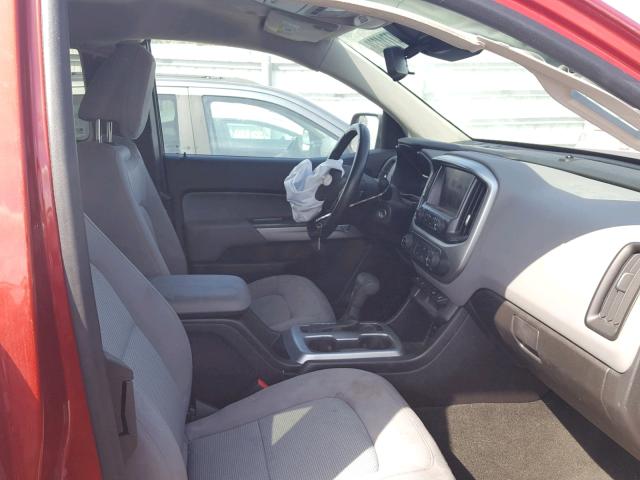 1GCHSCE33G1281426 - 2016 CHEVROLET COLORADO L RED photo 5