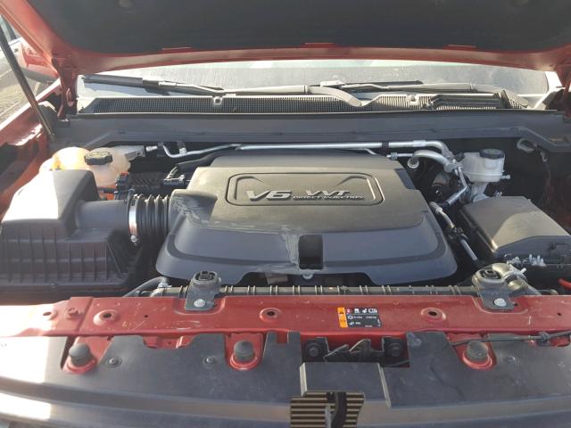 1GCHSCE33G1281426 - 2016 CHEVROLET COLORADO L RED photo 7