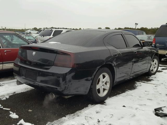 2B3KA43R36H469760 - 2006 DODGE CHARGER SE BLACK photo 4