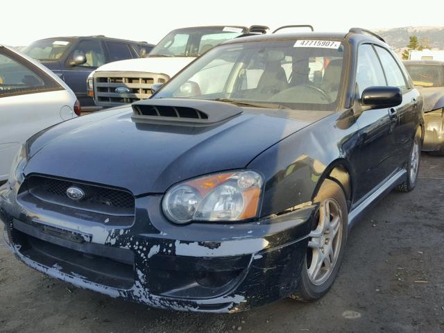 JF1GG29694G812252 - 2004 SUBARU IMPREZA WR BLACK photo 2