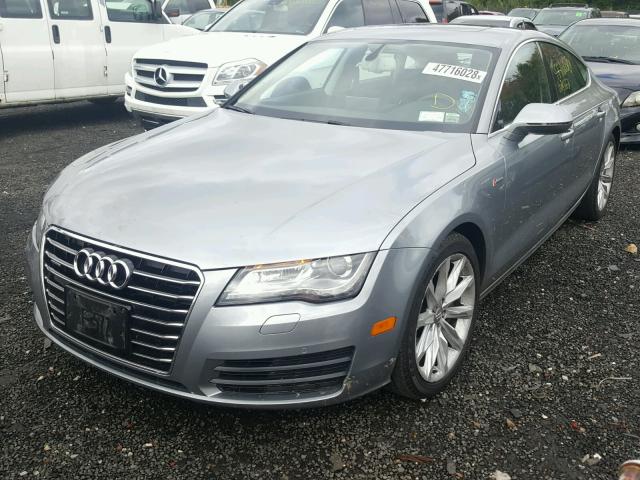 WAUSGAFC8CN023560 - 2012 AUDI A7 PRESTIG GRAY photo 2