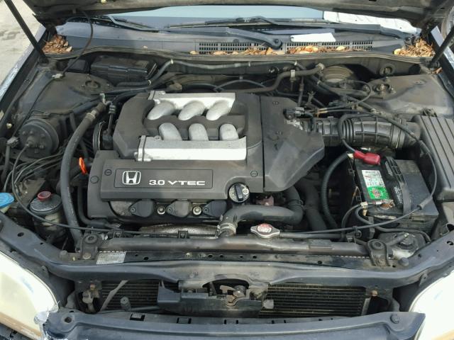 1HGCG16582A078185 - 2002 HONDA ACCORD EX BLACK photo 7