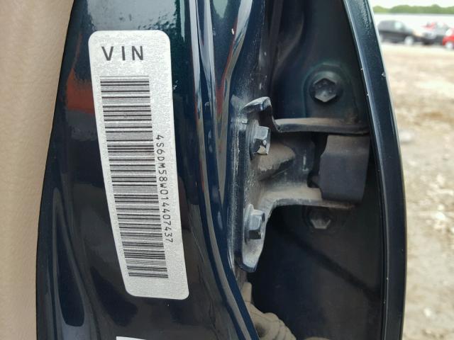 4S6DM58W014407437 - 2001 HONDA PASSPORT E 绿色 照片 10